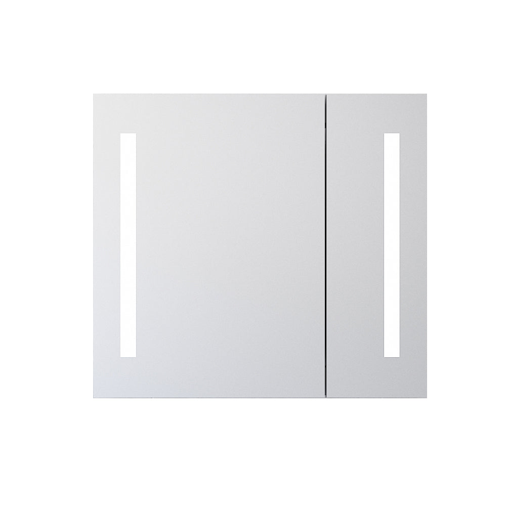 LED Mirror 2 Doors Medicine Cabinet 30x30x5.9 in