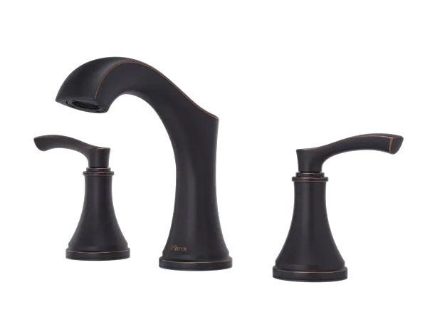 Robinet de salle de bain espacé de 8 po à 2 poignées