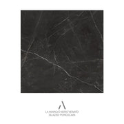 Porcelain Tile La Marca Nero Venato Polished 32x32 in 13.78 SF Box