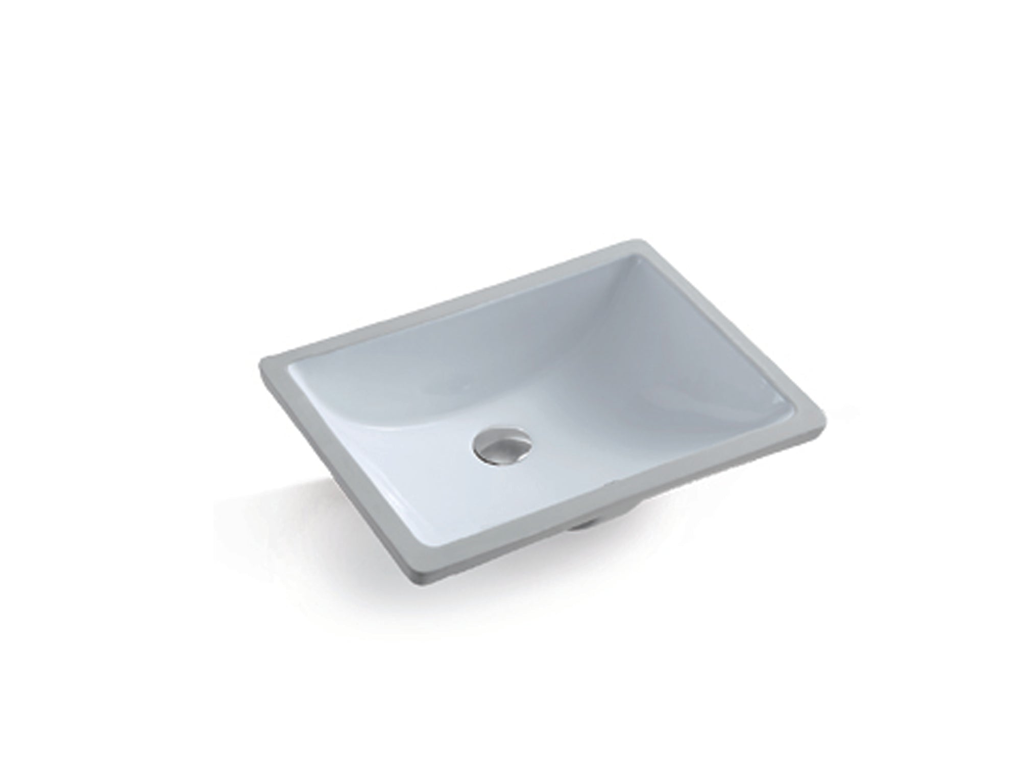 Lavabo de salle de bain encastré 20 ¼ x 15 ⅛ x 7 11 ⁄₁₆ po.