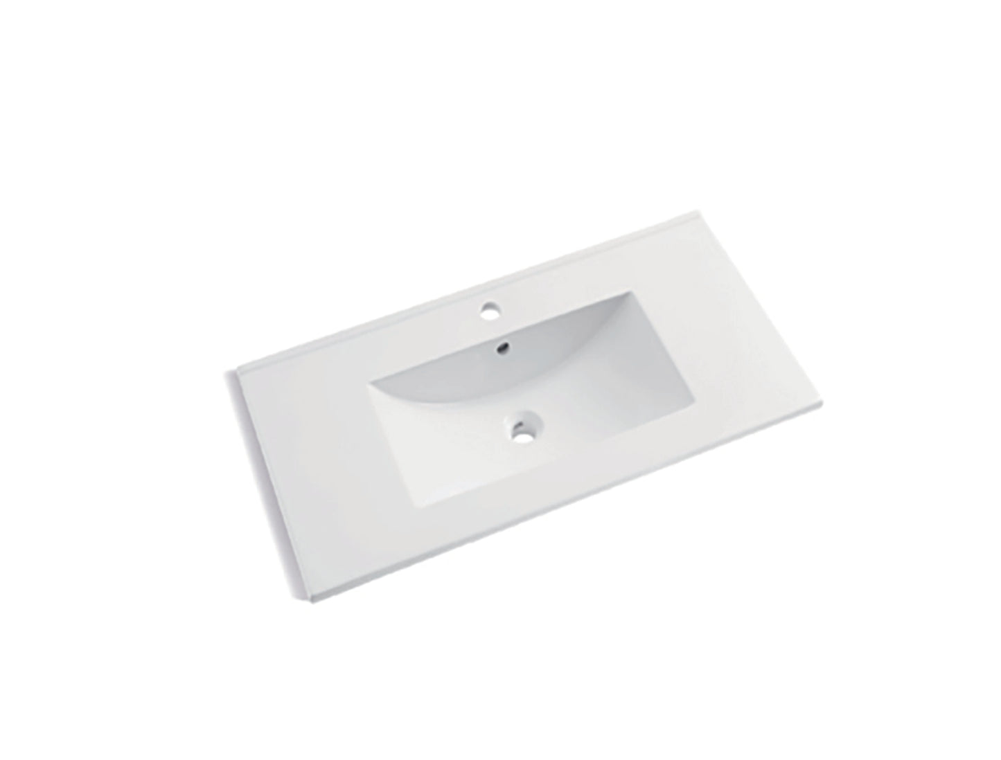 Lavabo de salle de bain encastré Dimensions hors tout : 29 15 ⁄₁₆ x 18 5 ⁄₁₆ x 6 13 ⁄₁₆ po.