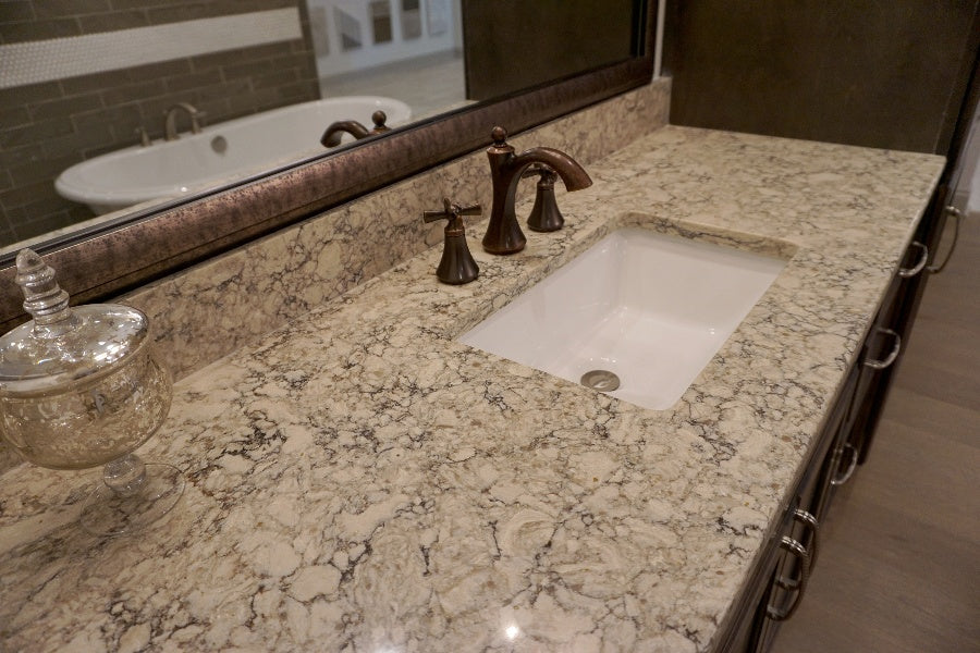 Countertop Quartz 2cm - 3cm LXHA Symphony 63x130 in.