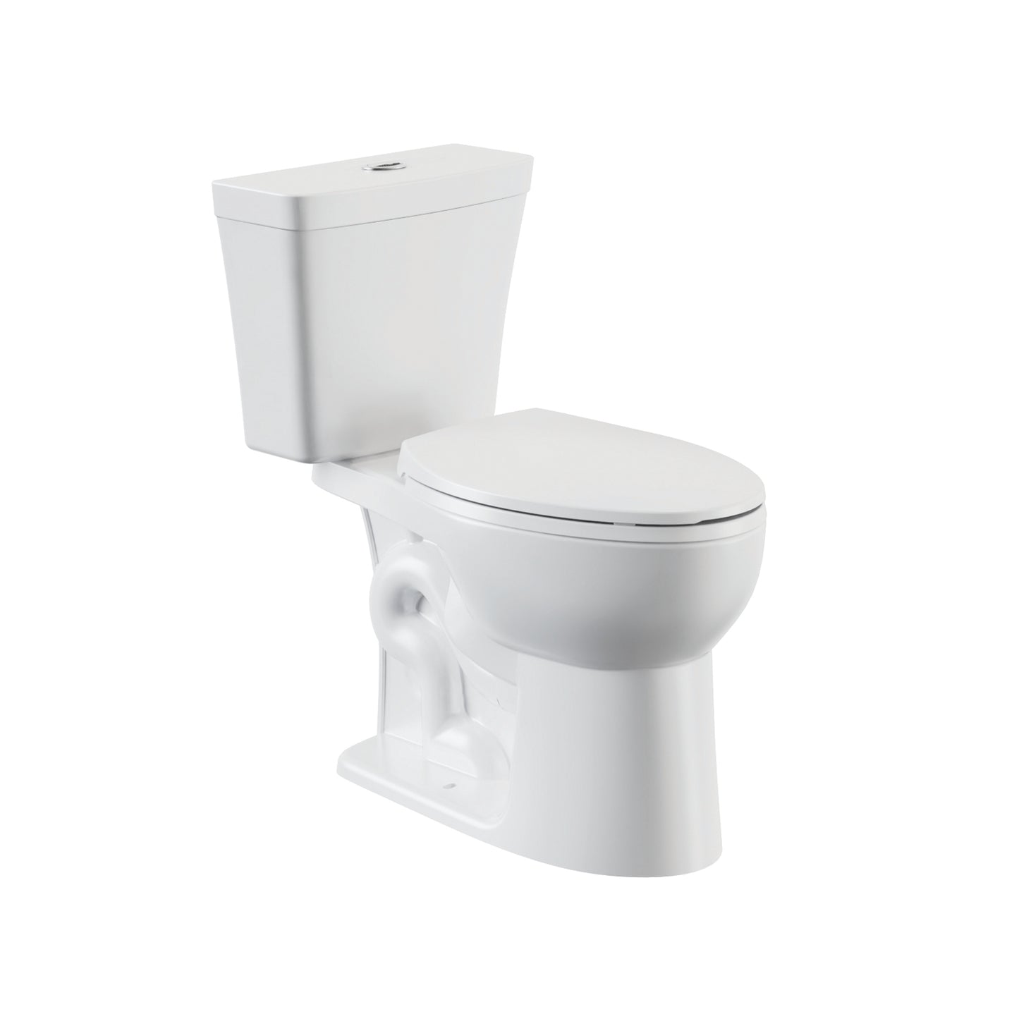 Two-piece toilet, elongated bowl shape MT-60209D