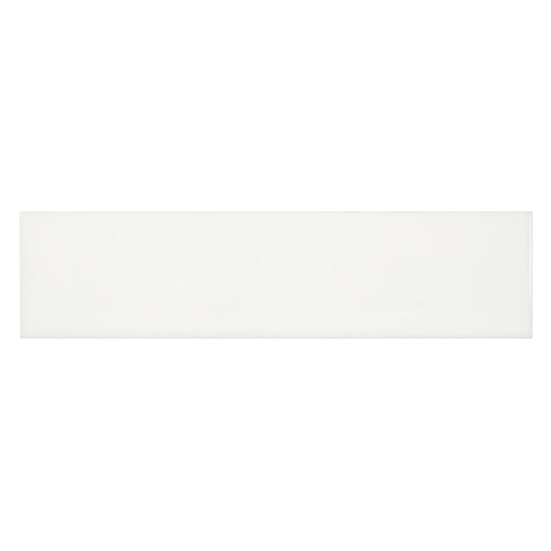 2.99 $ / SF - Box 10.76 SF  Anatolia - Soho Collection 4 in. x 16 in. Wall Tile - Canvas White Glossy.