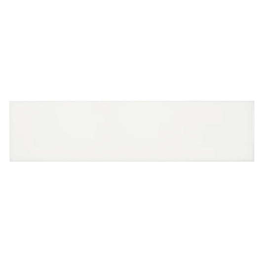 2.99 $ / SF - Box 10.76 SF  Anatolia - Soho Collection 4 in. x 16 in. Wall Tile - Canvas White Glossy.