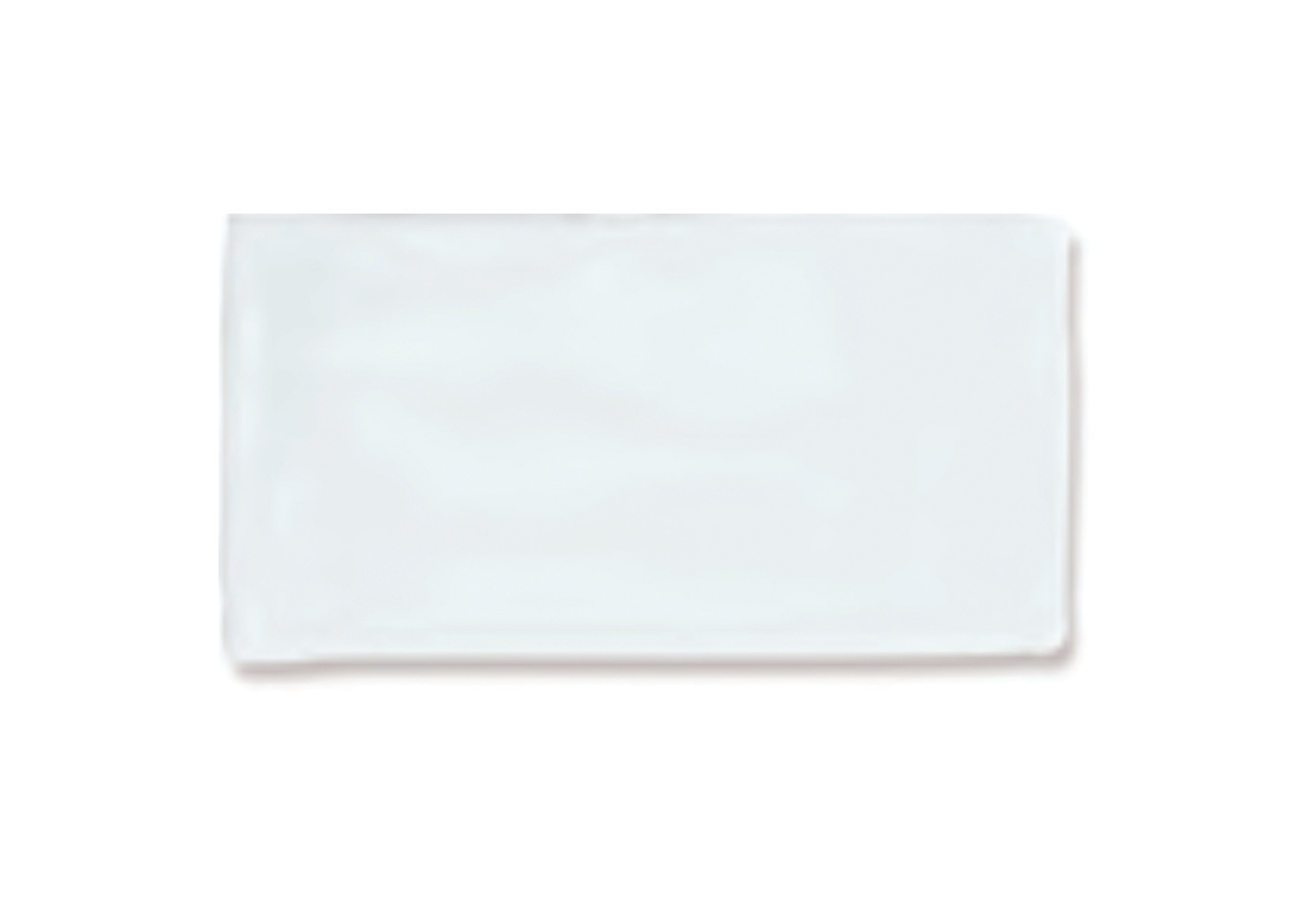 Porcelain Tile Rectangle White Glossy 3x6 in 10.50 SF Box