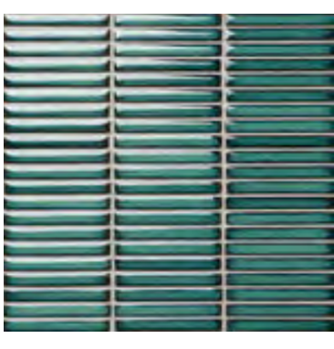 284x298mm Colorful Strips Glossy