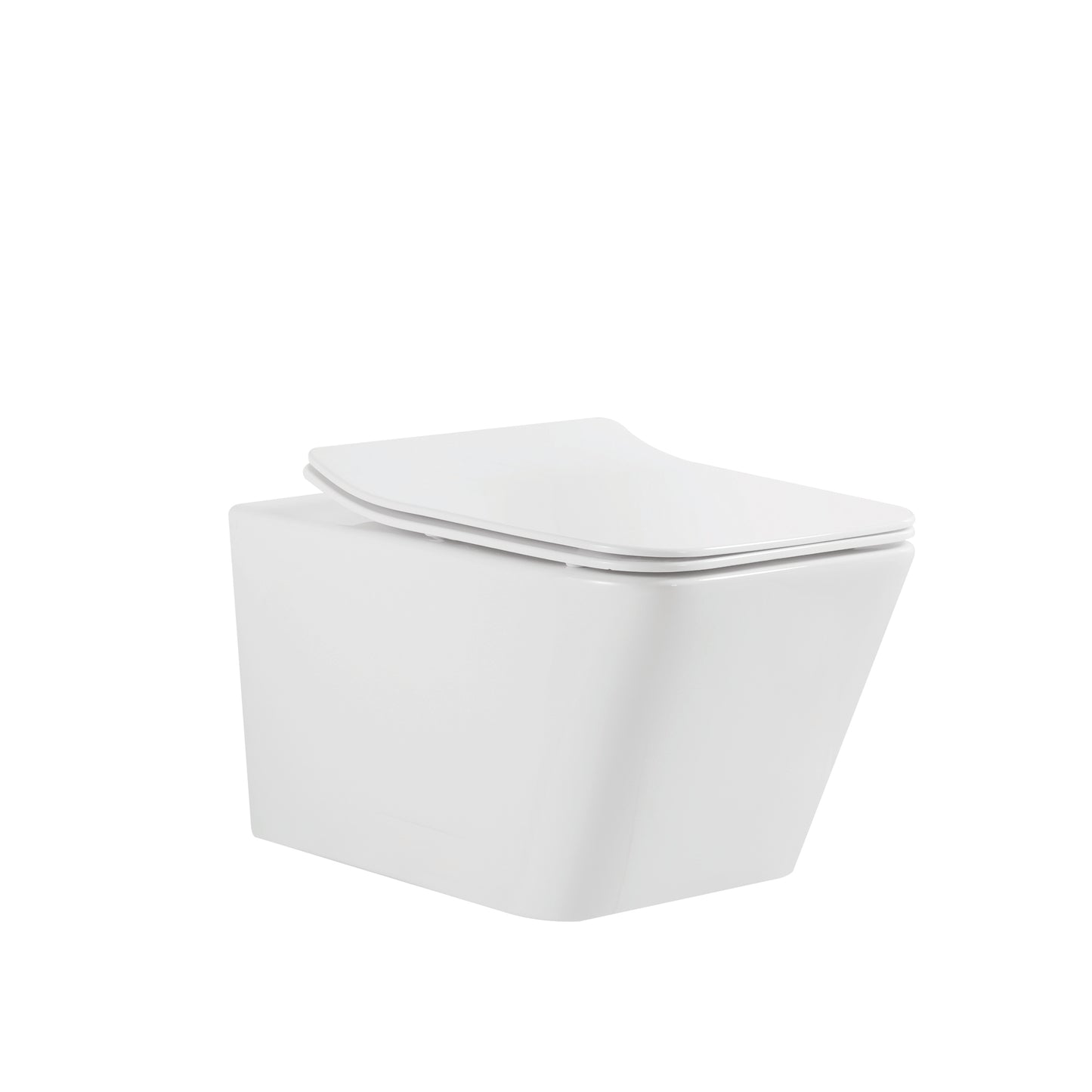 Wall Hung Toilet 21 – 5/8 x 14 – 1/8 x 12 – 1/4 in. (550 x 360 x 310 mm) NRD-K-0708W