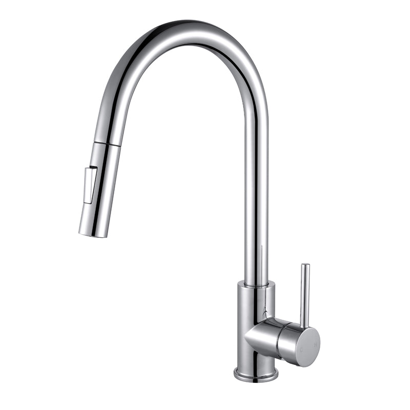 Pull Down Kitchen Faucet Chrome