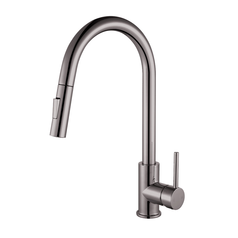 Pull Down Kitchen Faucet Brushed Nickel