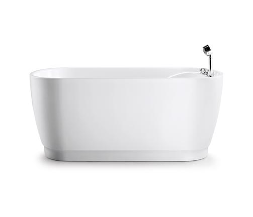 Baignoire autoportante : 59 × 28 ¾ × 25 ⅕ po (1 500 × 730 × 640 mm)