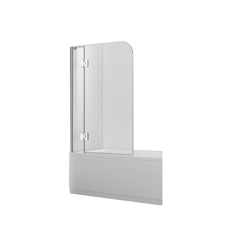 Glass Bath Screen  35 ½ × 56 ¼ in. (900 × 1430 mm)