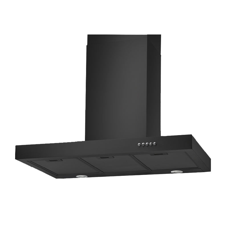 Range Hood Matte Black Air Flow 450CFM