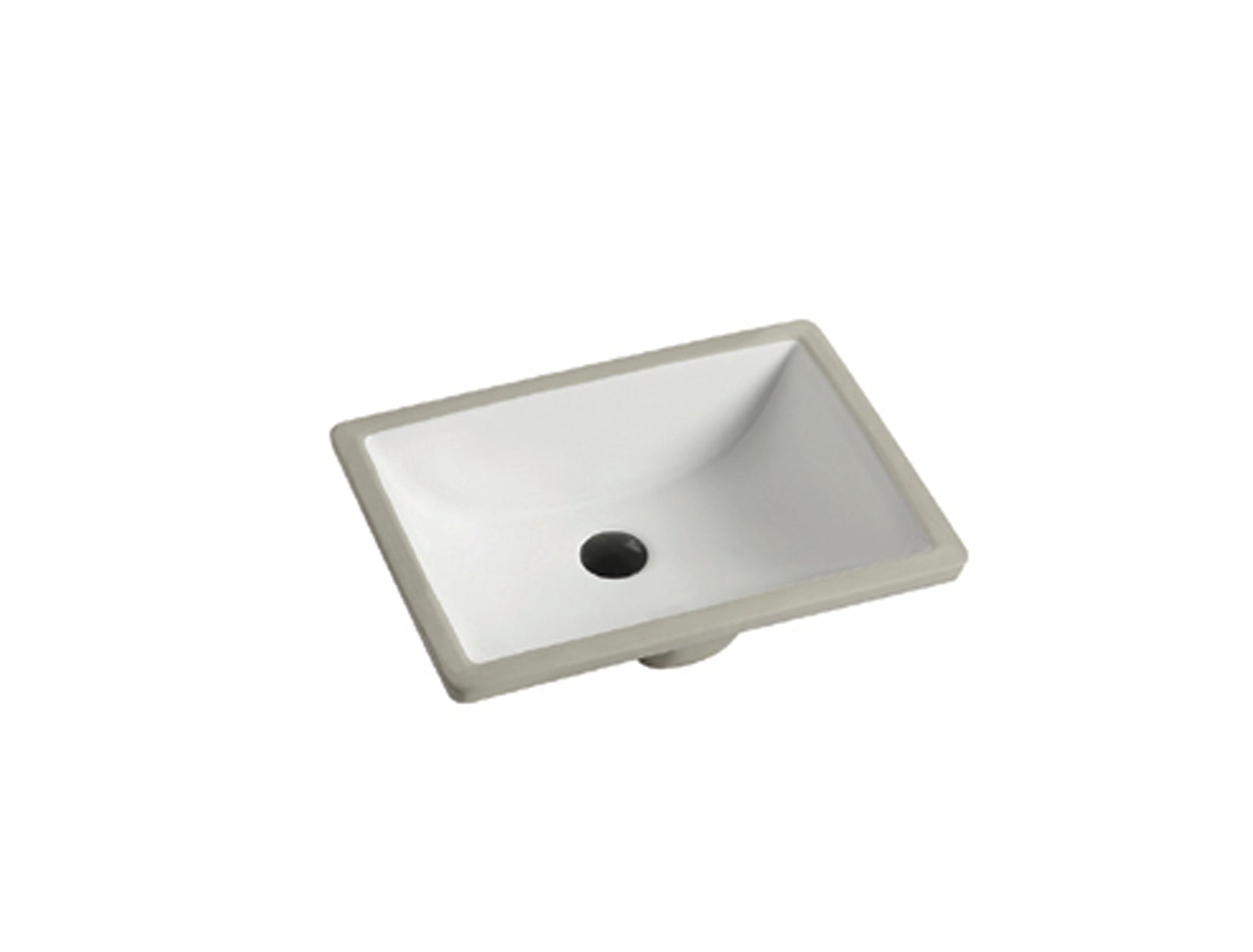 Undermount Bathroom Sink 18x13x7 ½ in