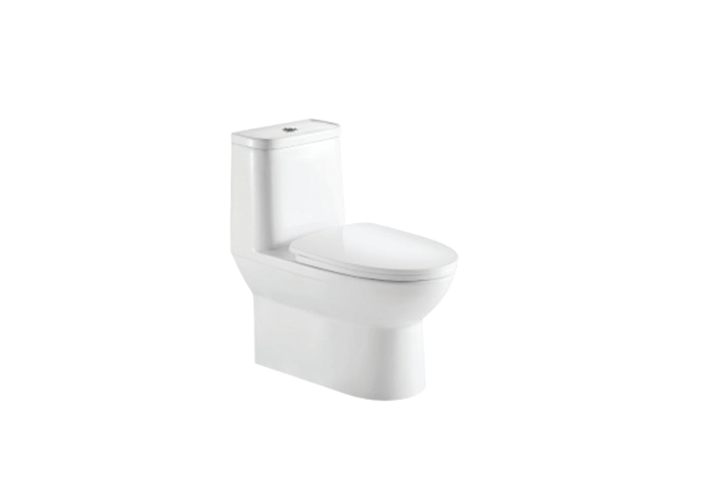 Toilette monobloc Siphon / Siphon en S 300 mm