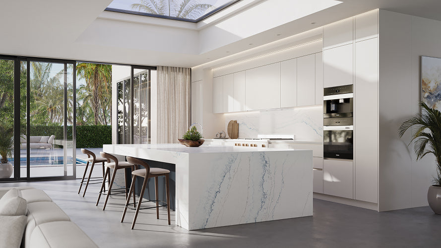 Countertop Quartz 2cm - 3cm LXHA Ocean Ridge.