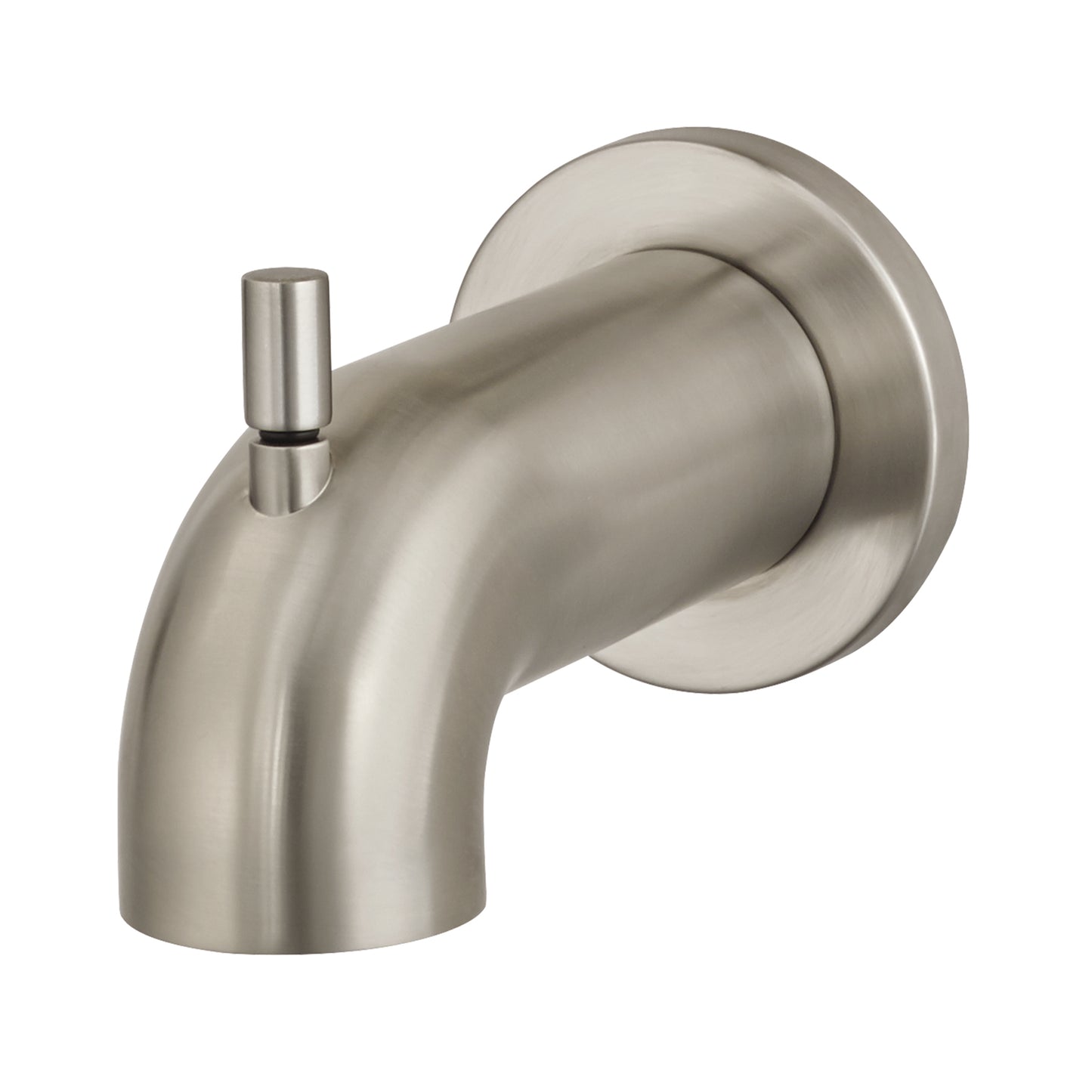 Round Quick Connect Tub Spout with Diverter