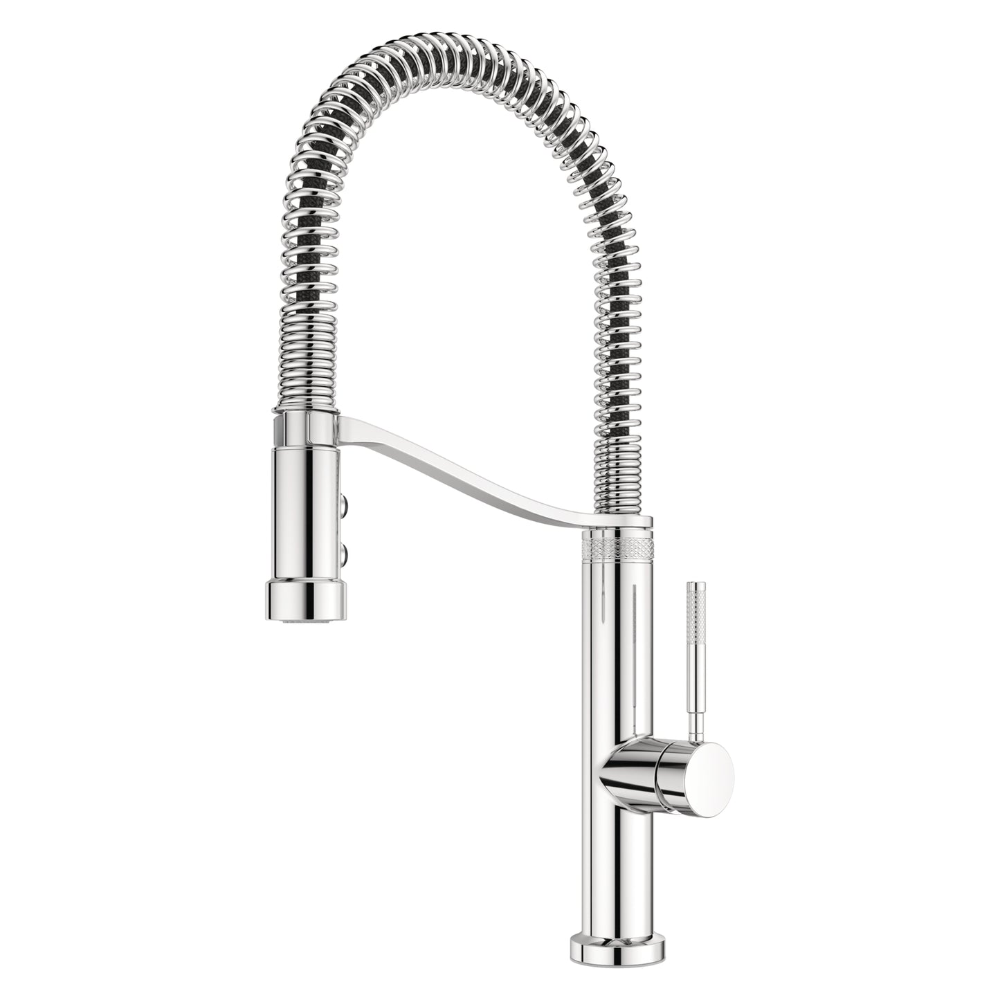 1-Handle Culinary Pull-Down Kitchen Faucet, 3 Function pull-down sprayer