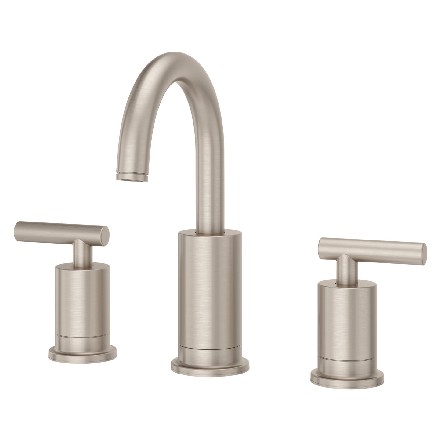 2 Handle 8" Widespread Bathroom Faucet, 8” – 20” variable installation