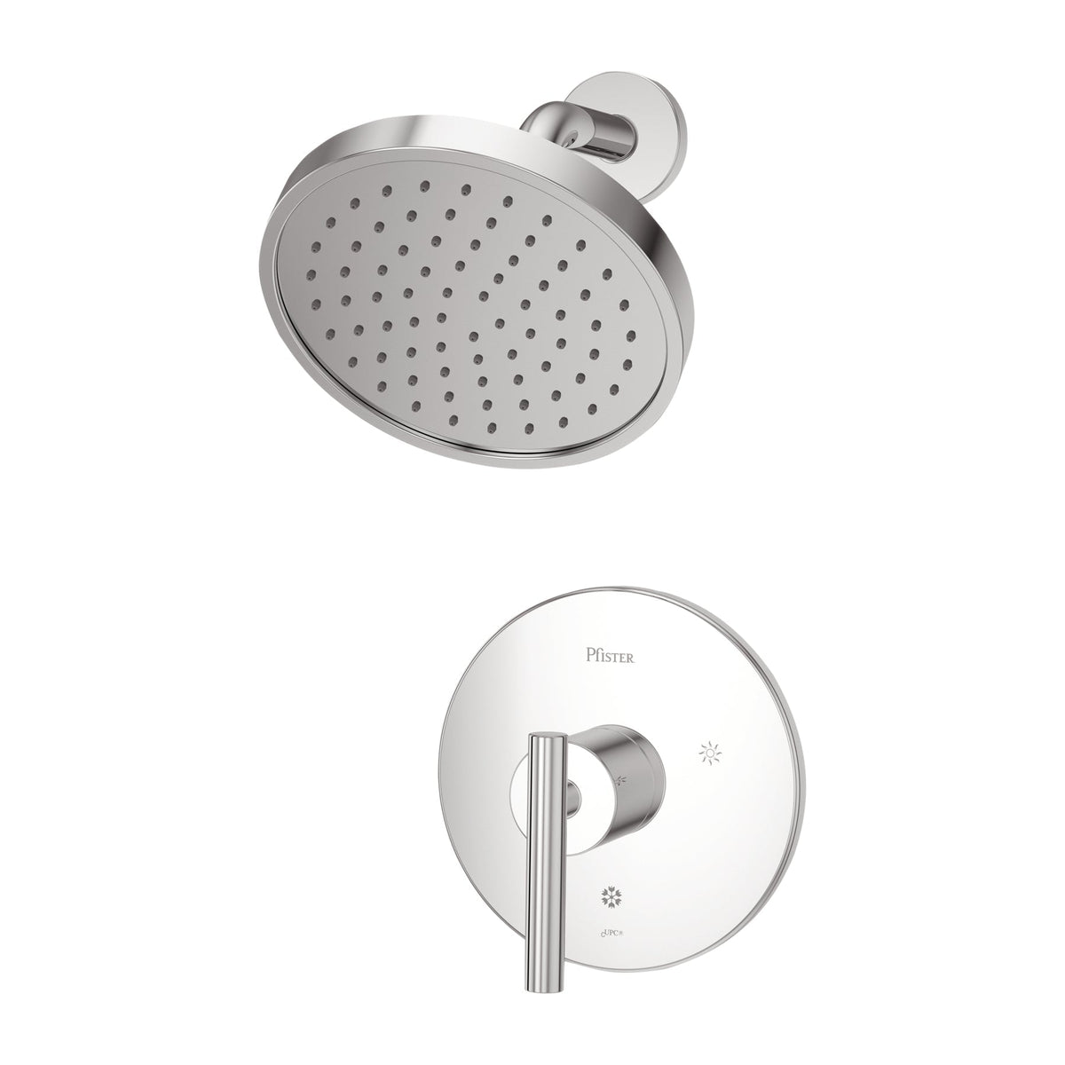 Handle Shower Only Trim Kit, 1.8 GPM Flow Rate.