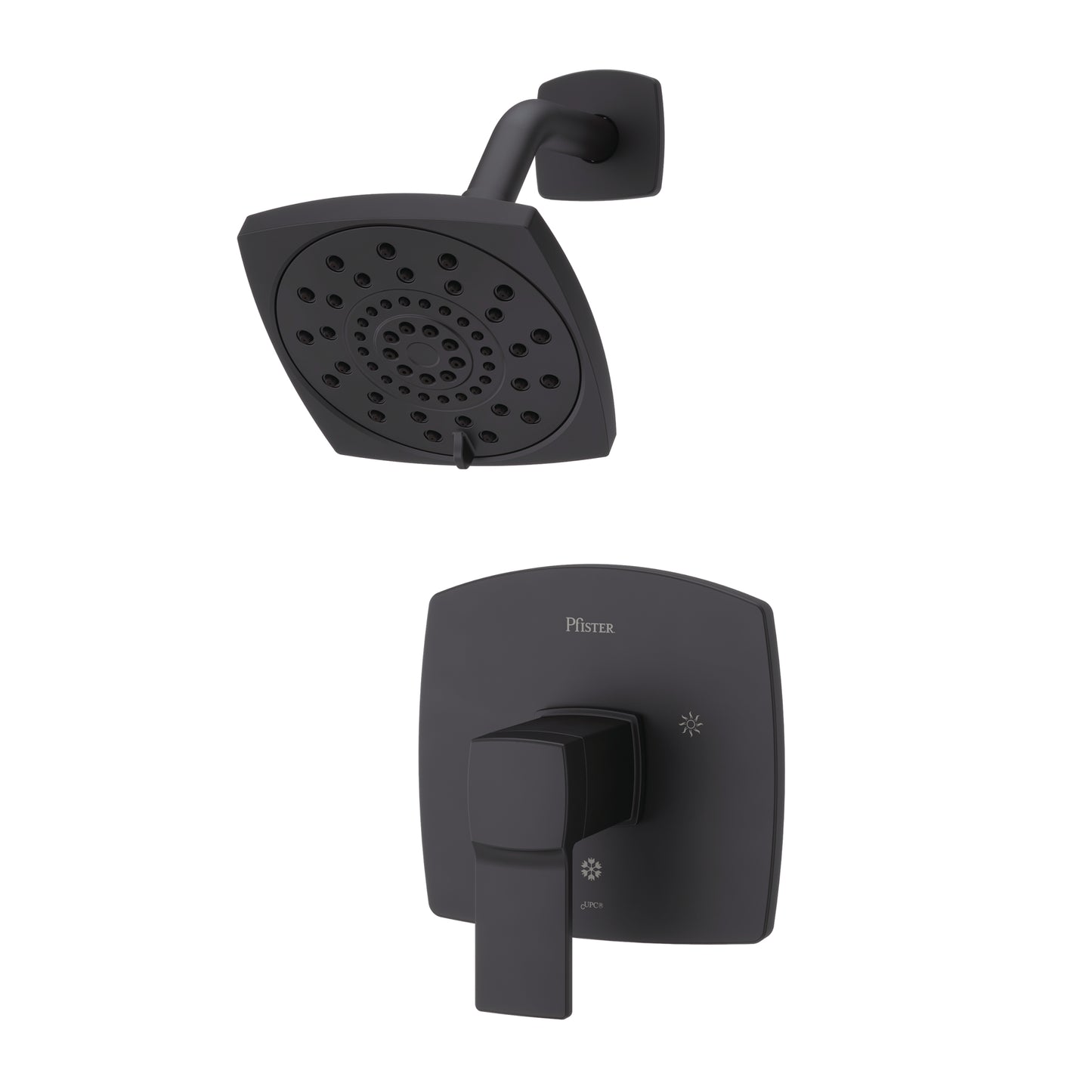 Robinetterie monocommande pour douche seulement, 3 fonctions, débit de 1,8 GPM