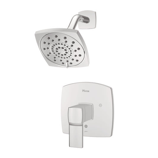 Handle Shower Only Trim Kit, 3 Function, 1.8 GPM flow rate