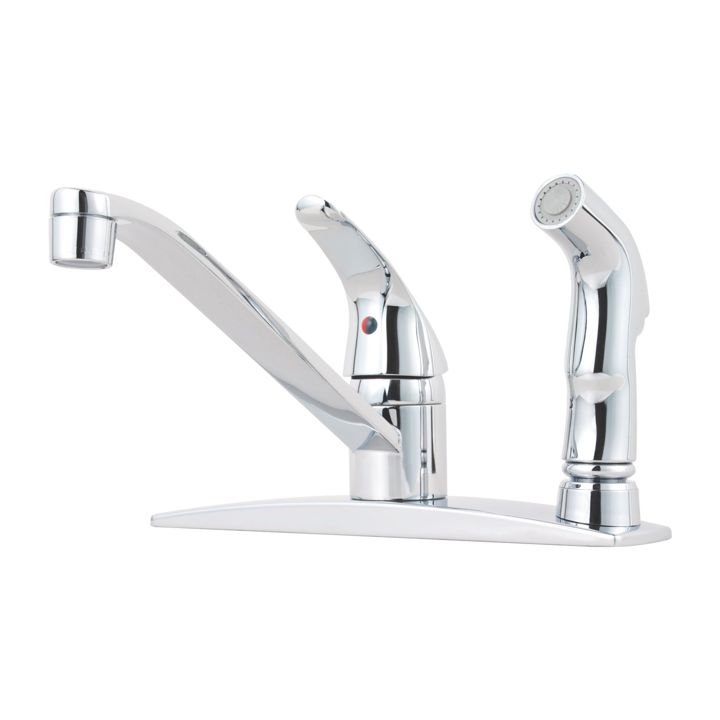 1-Handle Kitchen Faucet, 3-Hole installation