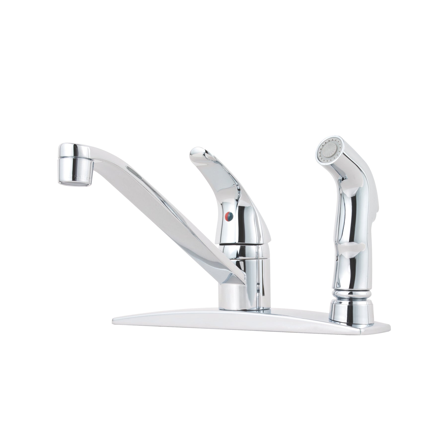 1-Handle Kitchen Faucet, 3-Hole installation