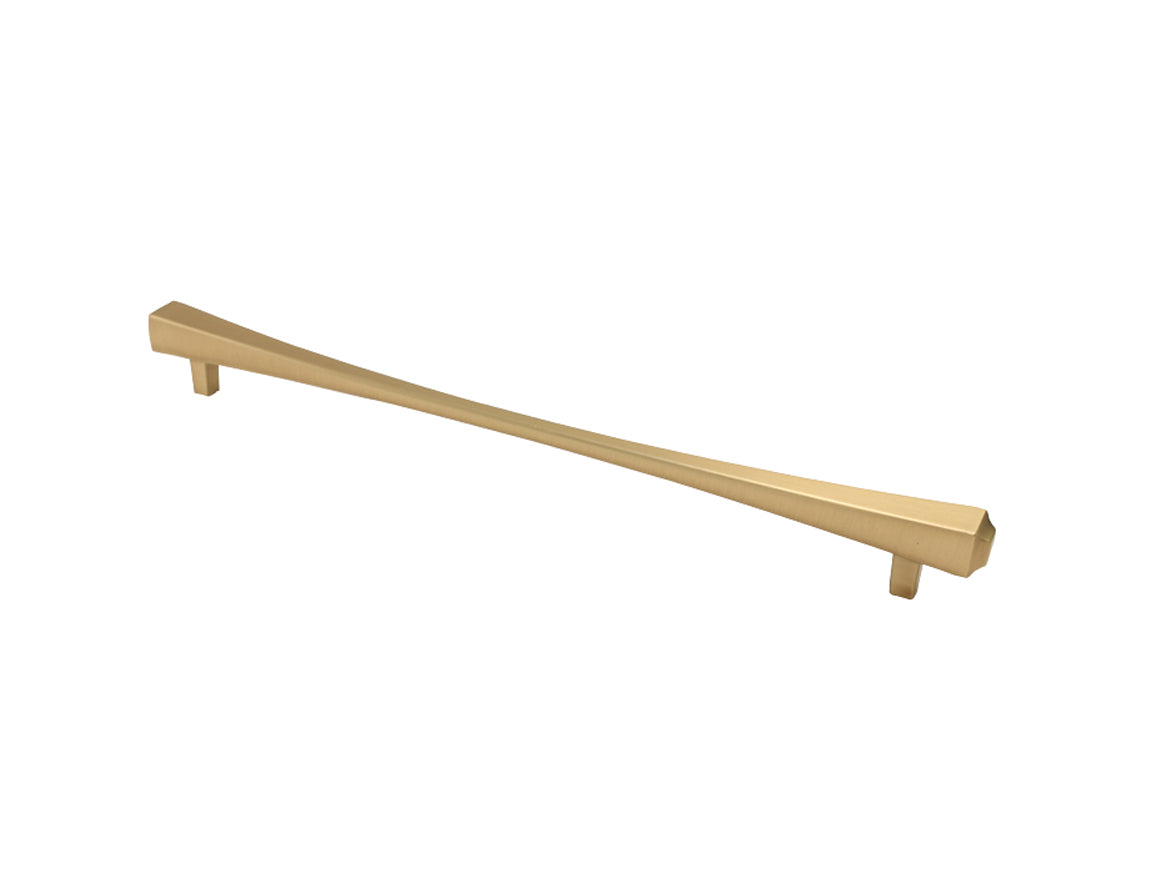 Rocheleau Handle PAGODA R7281 Brushed Brass 320 mm