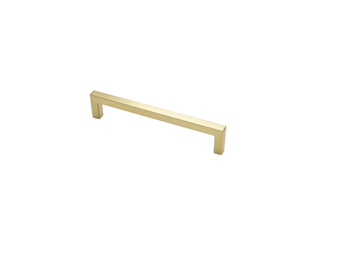 Rocheleau Handle U V0056 Brushed Brass 128 mm