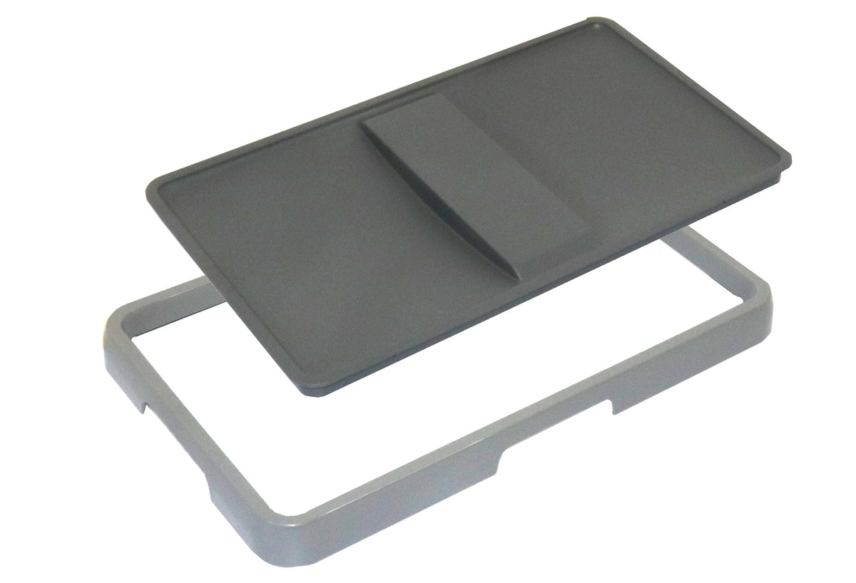 Pull-out waste bin WRB 18'' 70L 2 bins anthracite.