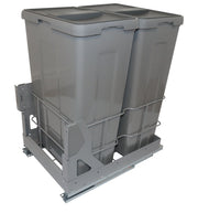 Pull-out waste bin WRB 18'' 70L 2 bins anthracite.