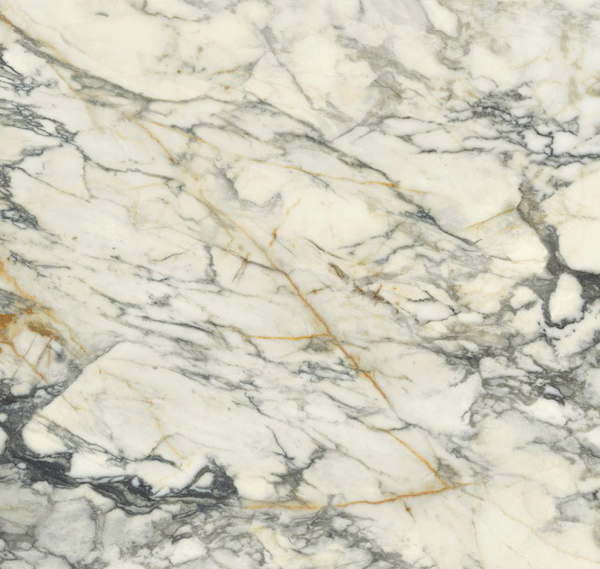 Collection Premiere Marble Look ceramic tiles available in 3 sizes, 4 colors and 2 finish.