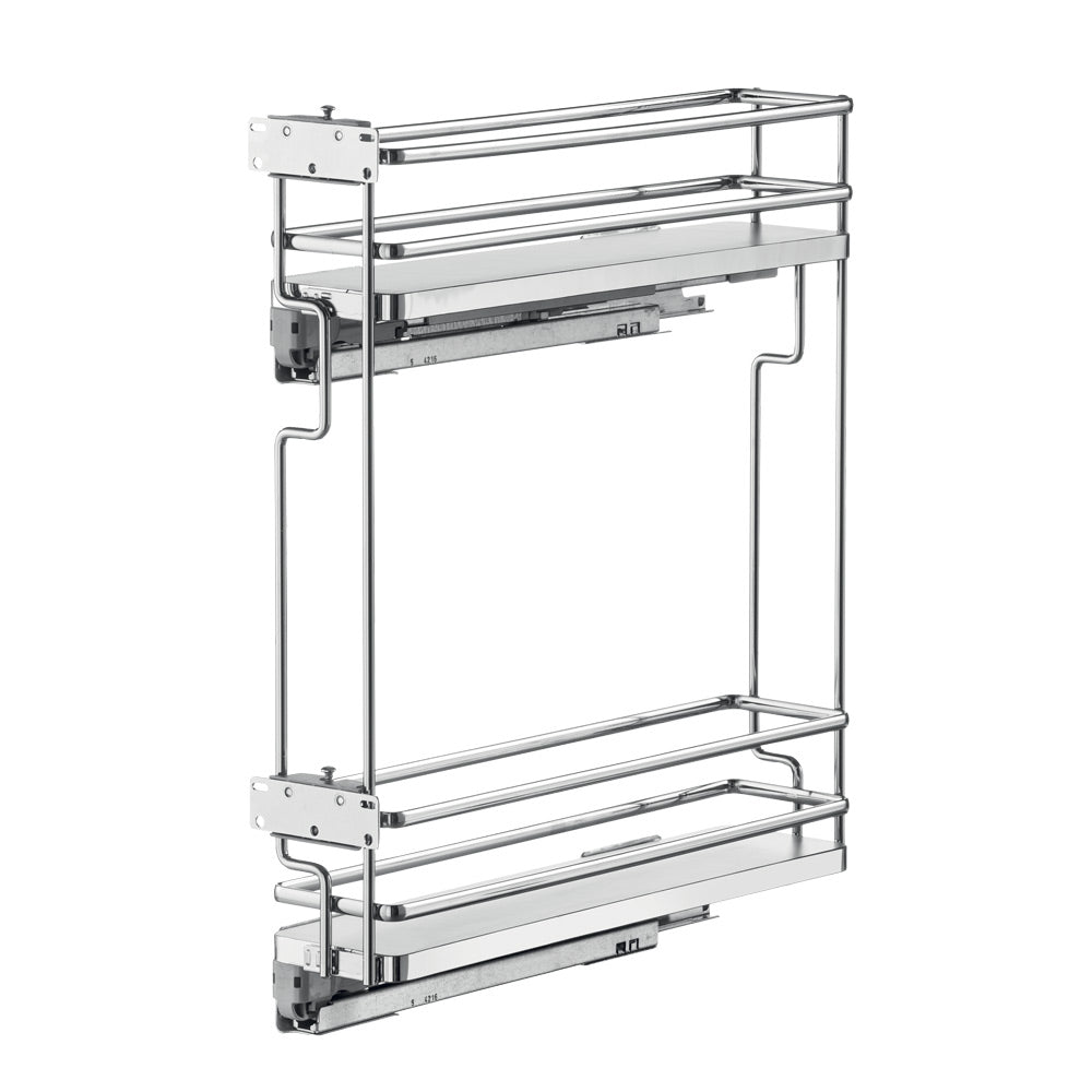 Narrow pull-out 6'' Galaxy white/chrome