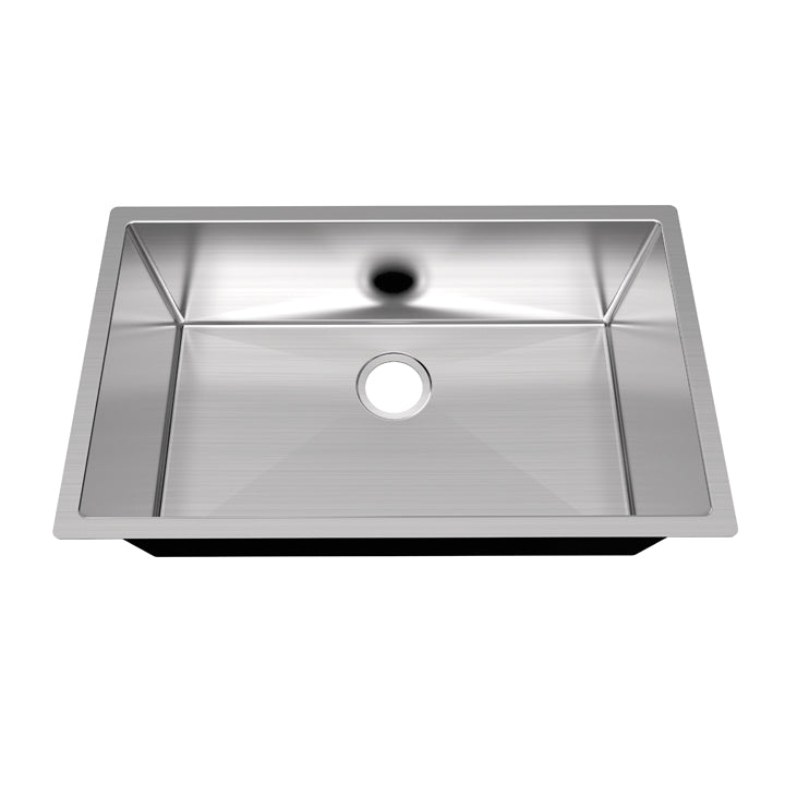 Stainless steel sink 30x18x10 in.  (762 x 457 x 254 mm)