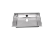 Stainless steel sink 32x18x10 in.  (812 x 457 x 254 mm)