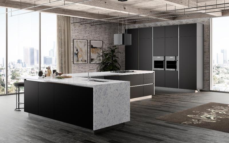 Comptoir Quartz 2cm LXHA Ribera PC 63X130 po