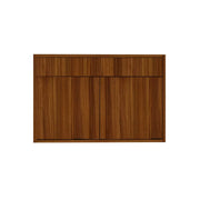 Hot Cinnamon Vanity 36 in. Suspended 2 Doors with Countertop