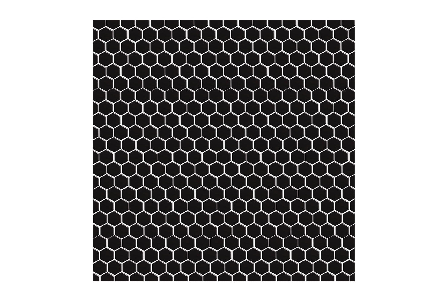 Tile Nektar, Black, 11X11, Matt, 16,05 SF/box