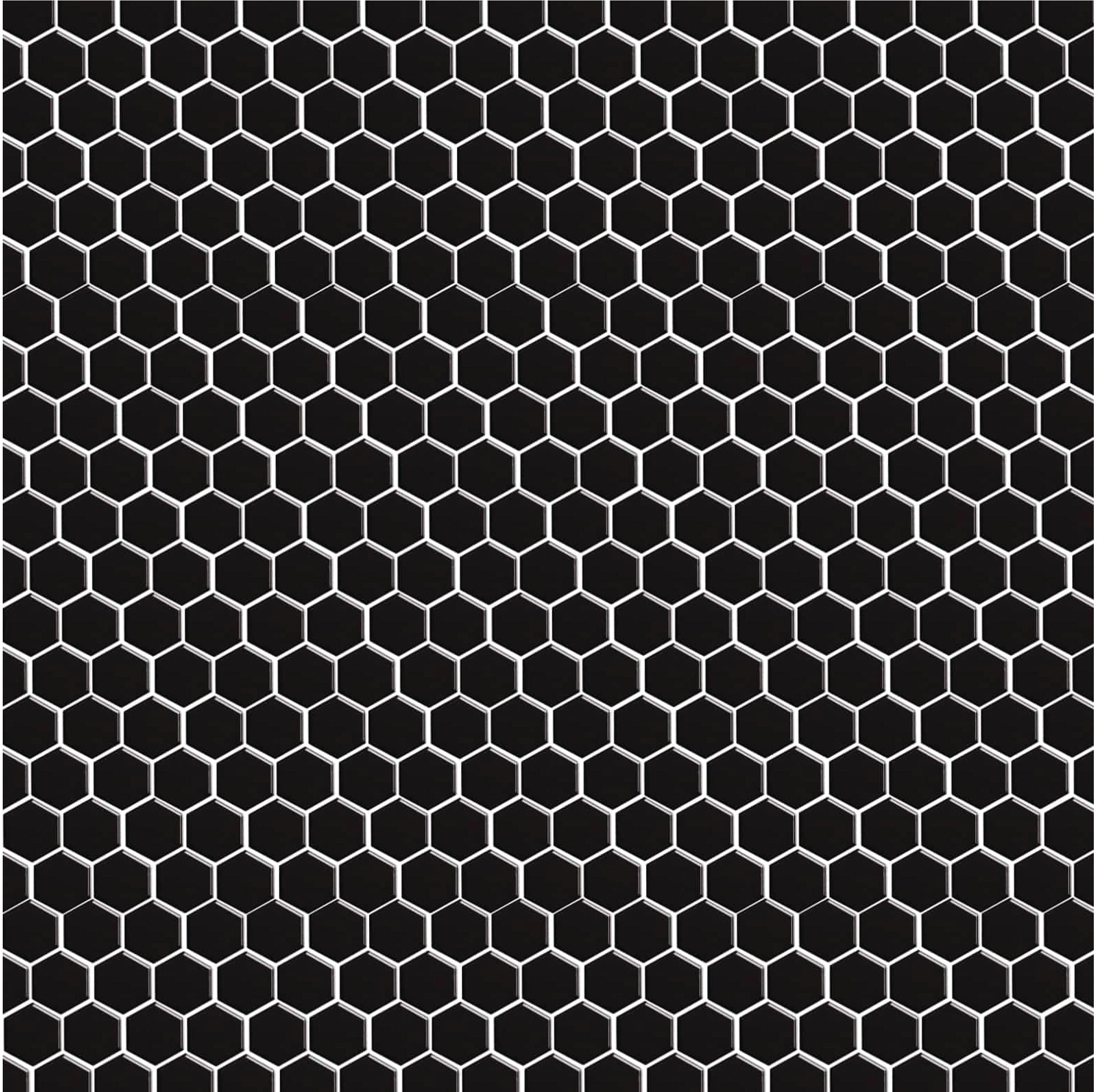 Ceramic Tile Nektar Black Matte 11X11 in 16.05 SF Box