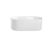 Baignoire autoportante blanc Zebra 67 pouces