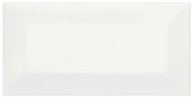 Ceramic Tile Soho Canvas White Beveled Polished 3x6 in 10.66 SF Box