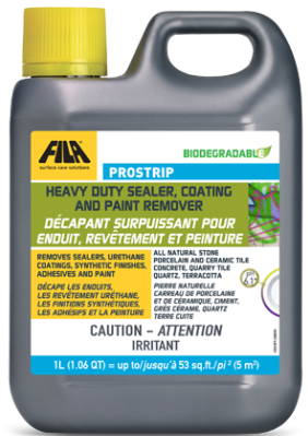 Décapant pour revêtement d'étanchéité et peinture haute performance