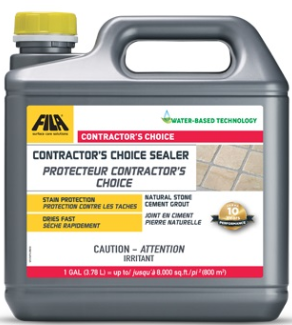 Scellant au choix de l'entrepreneur