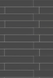 Ceramic Tile Soho Retro Black Polished 2x12 in  7.10 SF Box