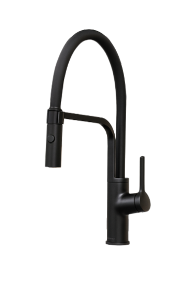 Pull Down Kitchen Faucet Matte Black