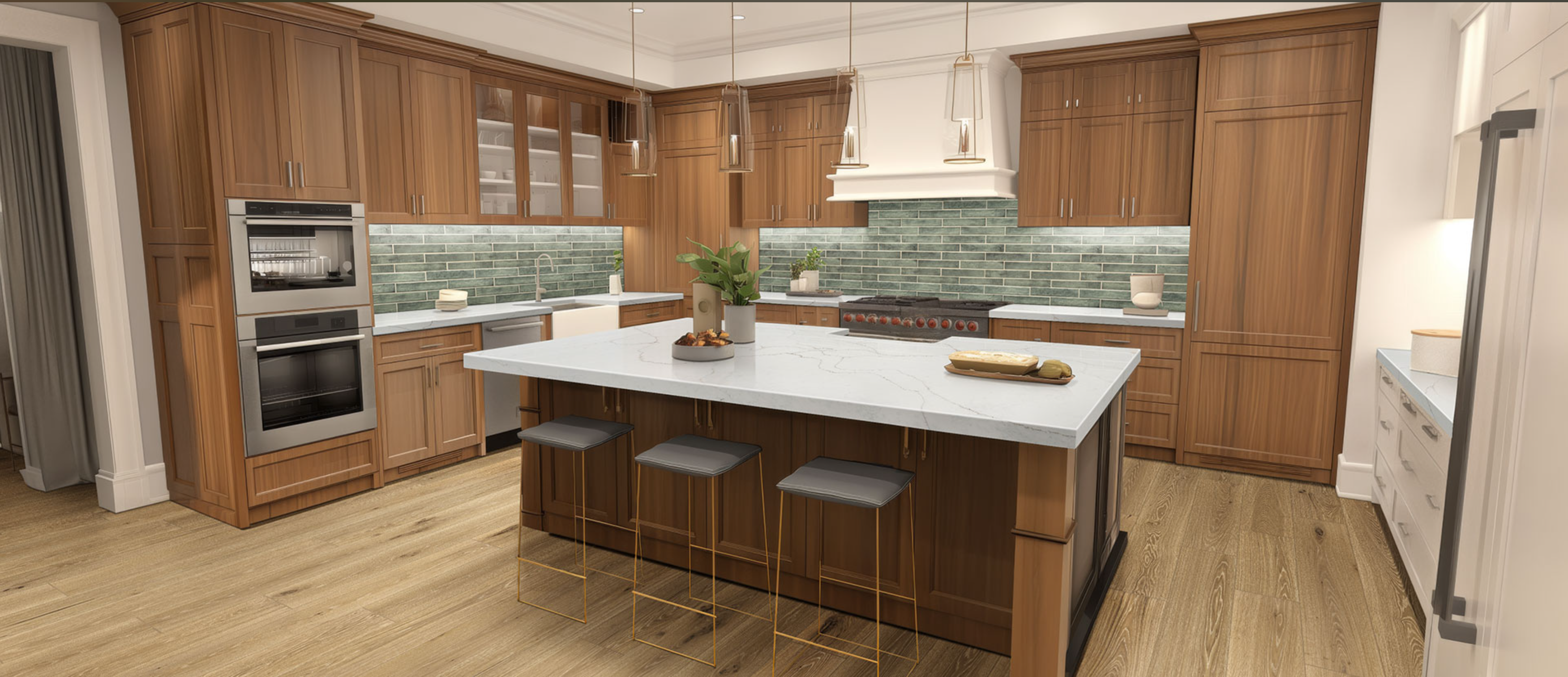 Countertop Quartz 2cm-3cm Calacatta Prado MSI