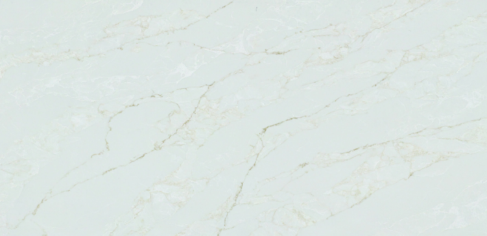 Comptoir en Quartz 2cm - 3cm Tranzev Misty Dawn SF 63x126 in