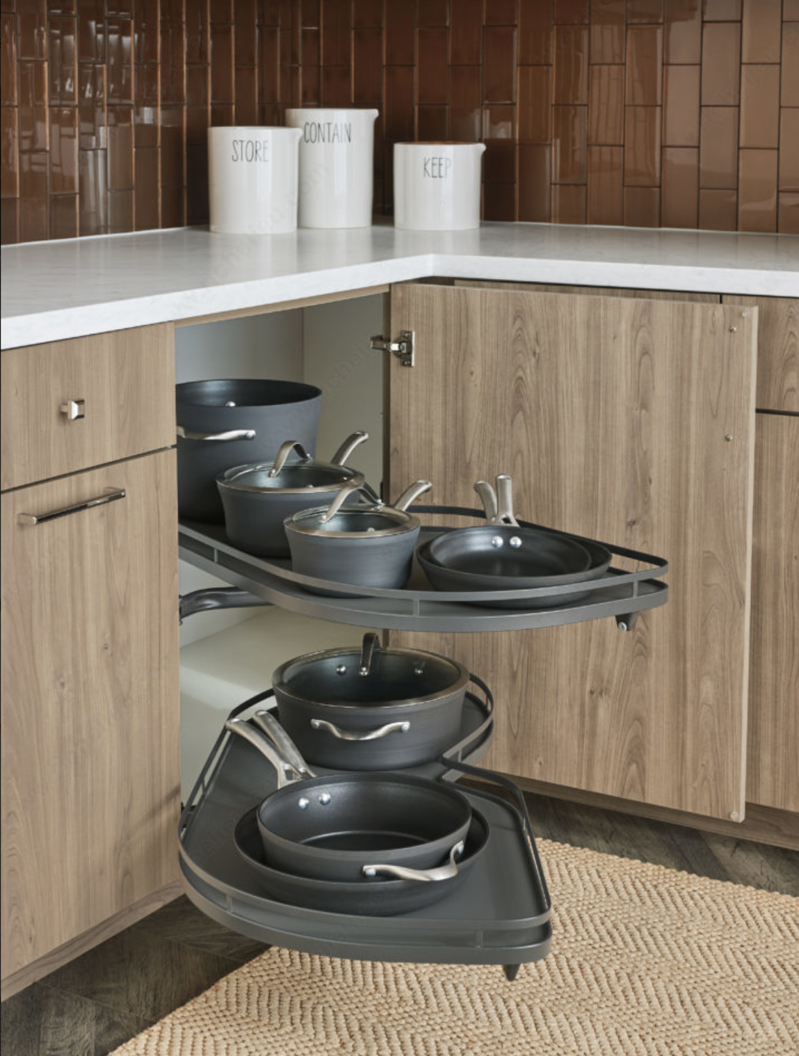 LeMans II System with Soft-Close Mechanism Anthracite / Anthracite Left-Right.