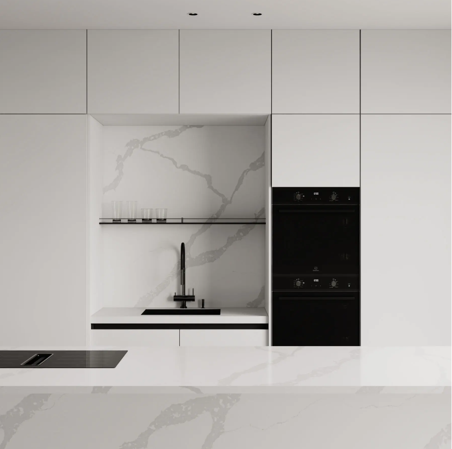 Countertop Quartz 2cm - 3cm TCE 2038 Classic Calacatta 63x126 in.